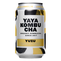 Yaya Kombucha - Yuzu - (12 x 33cl Canettes)
