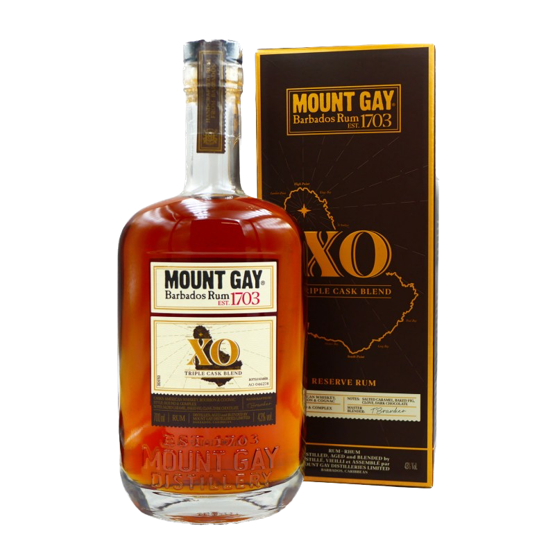 Rhum Mount Gay XO Triple Cask Rum - 43% vol - 70cl