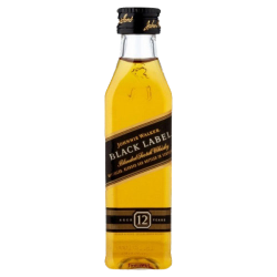 Johnnie Walker Black Label Whisky MINI - 40% vol 5cl