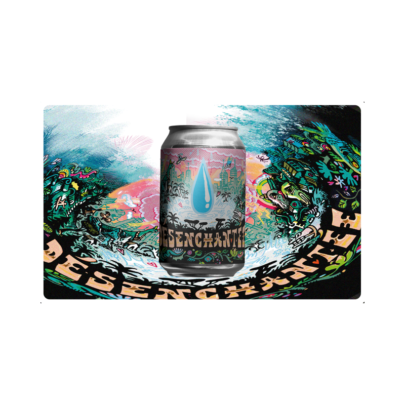 Désenchantée 3,6% Sour Weiss - La Flaque (24 x 33cl blik)