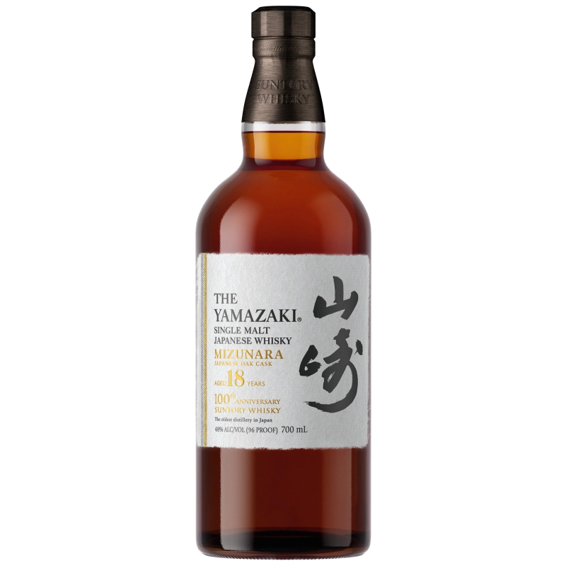 Yamazaki 18 Years Mizunara 100th Anniversary Edition 48% vol - 70cl
