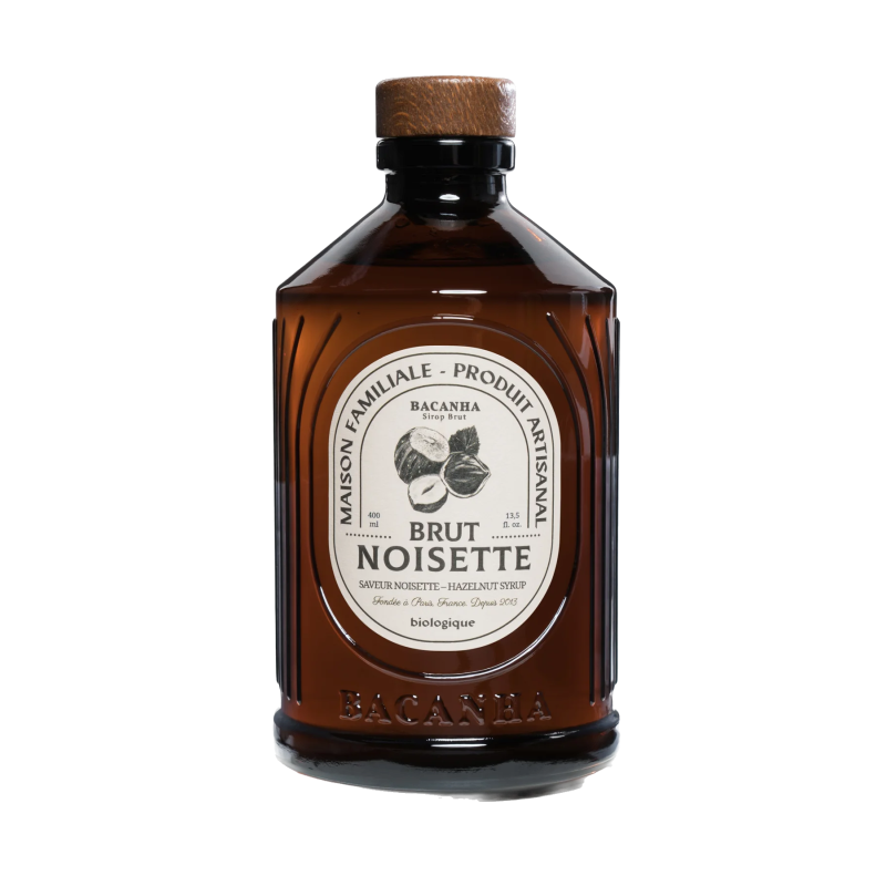 Bacanha - Sirop de Noisette BIO - 40 cl