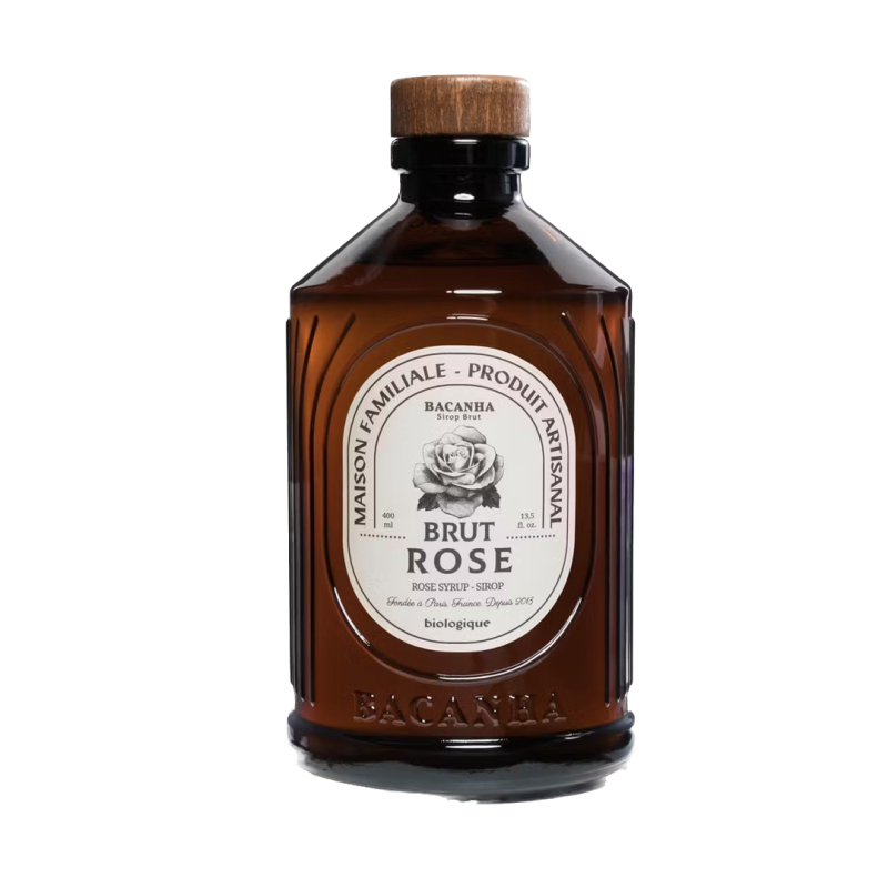 Bacanha - Sirop de Rose BIO - 40 cl