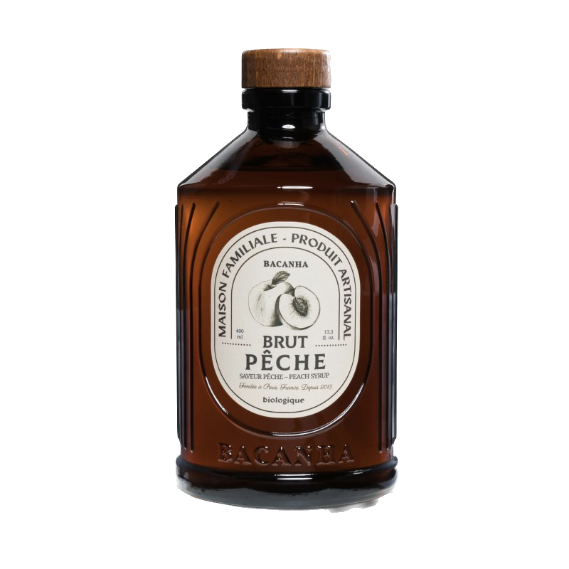 Bacanha - Sirop de Pêche BIO - 40 cl