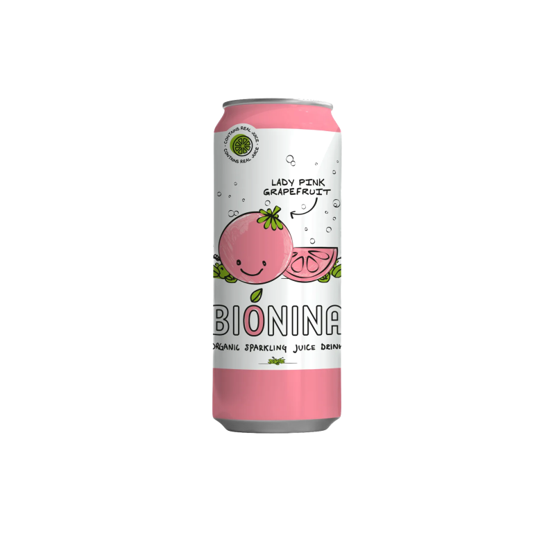 Bionina - Lady Pink Grapefruit (12 x 33cl canettes)