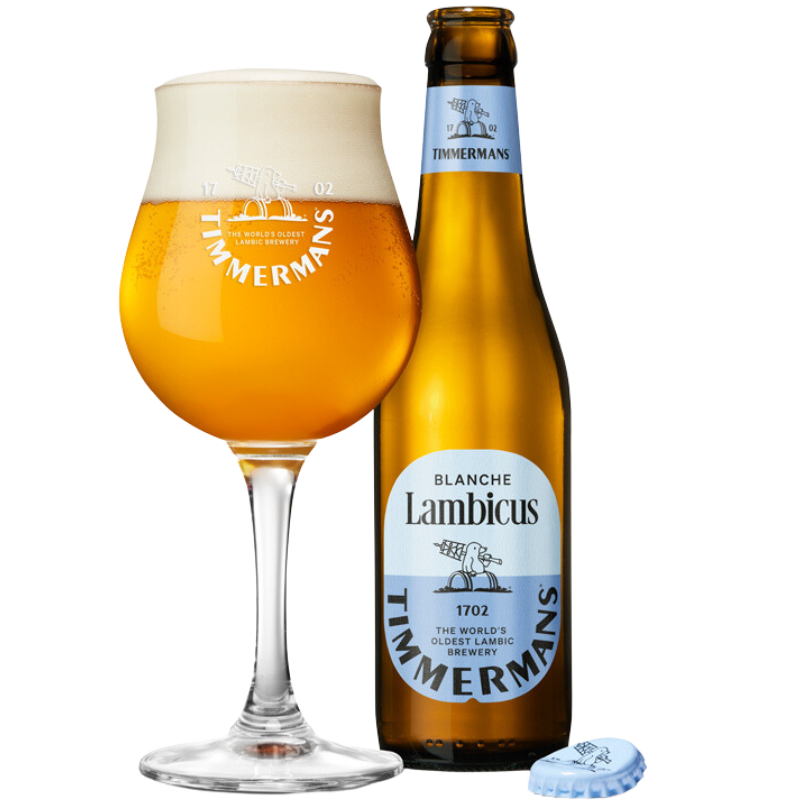 Timmermans Blanche Lambicus 4,5% (Casier de 24 x 33cl)