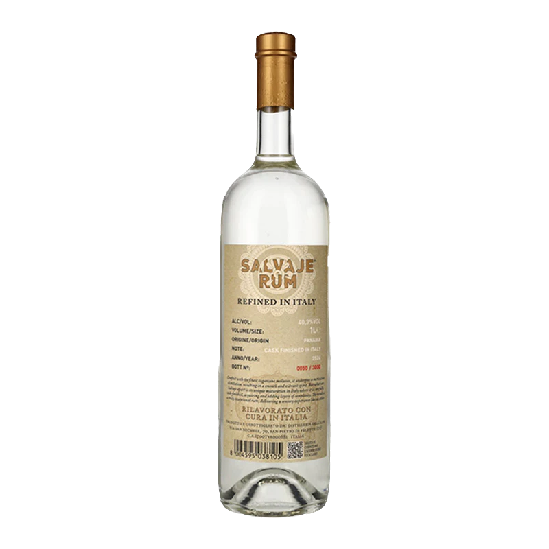 Italian Rum Bianco Salvaje - 40.3% vol - 1L