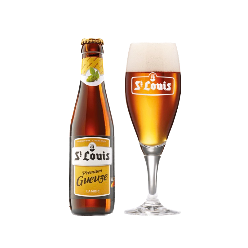 Saint Louis Gueuze 4,5% (Casier de 24 x 25cl)