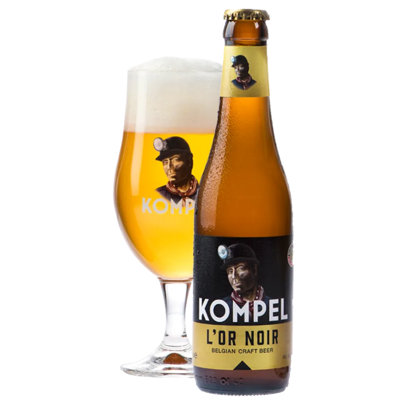 Kompel l'Or Noir 8.2% (Casier de 24 x 33cl)
