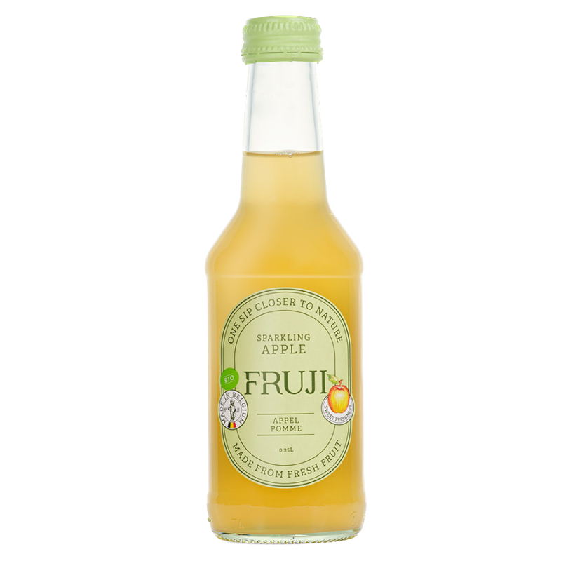 Fruji Lemonade Pomme Pétillant Jus Bio (Doos 24 x 25cl)