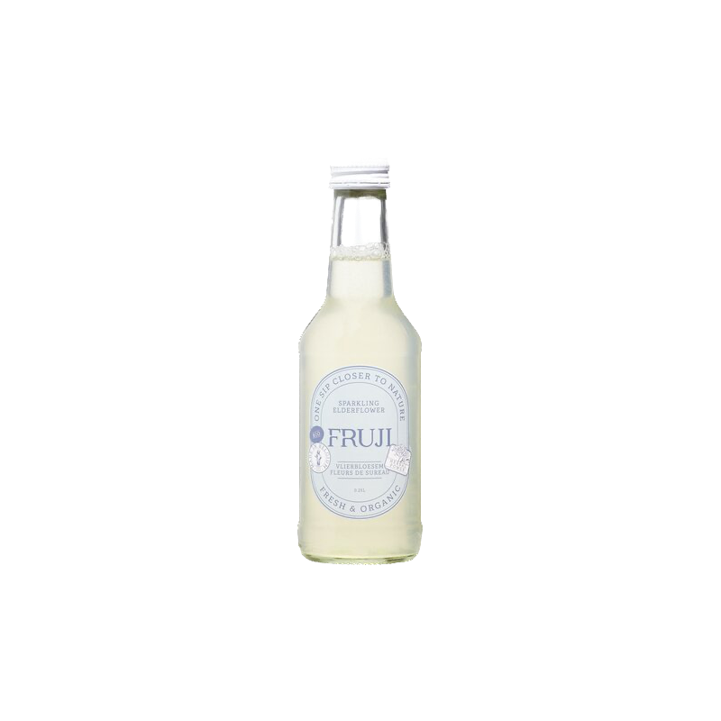 Fruji Lemonade Fleurs de Sureau Pétillant Jus Bio (Doos 24 x 25cl)