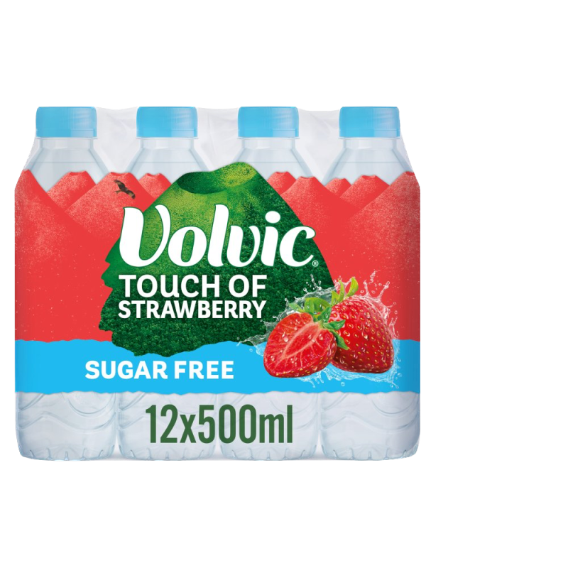 Volvic Touch of Strawberry (24 x 50cl PET)
