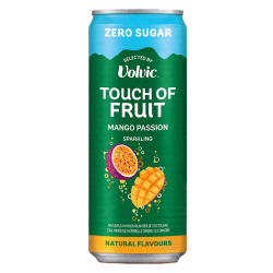 Volvic Touch of Mango Sparkling (24 x 33cl blik)