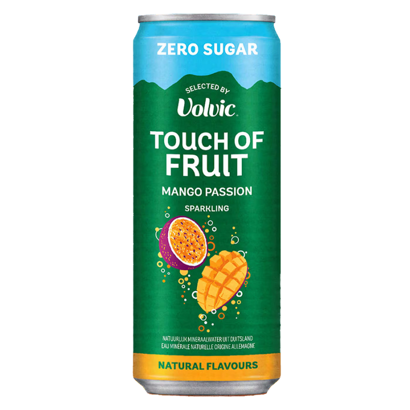 Volvic Touch of Mango Sparkling (24 x 33cl blik)