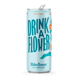 Nektar - Drink A Flower - Elderflower (12 x 25cl blik)