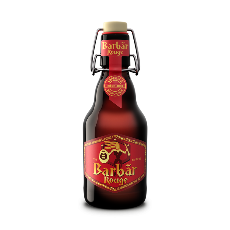 Barbar Rouge - Cerise au Miel 8% (Bak 20 x 33cl)