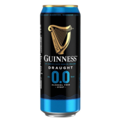 Guinness Draught 0.0% (24 x 44cl canettes)