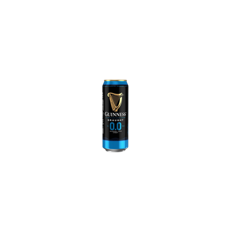Guinness Draught 0.0% (24 x 44cl canettes)