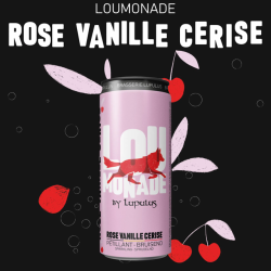 LouMonade Rose-Vanille-Cerise (12 x 33cl blik)