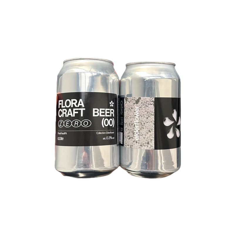 Flora N°0 - 0.0% (24 x 33cl canettes)