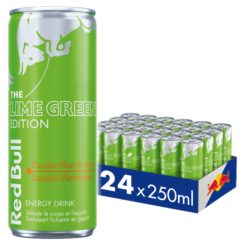 Red Bull Lime Green (24 x 25cl blik)