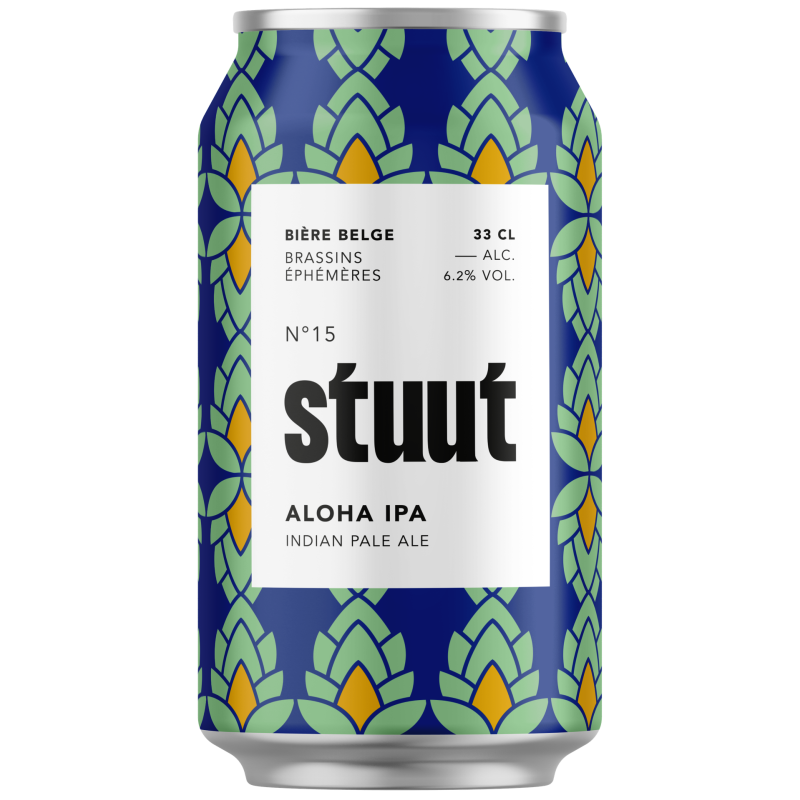 Stuut Aloha IPA 6.2% (24 x 33cl canettes)
