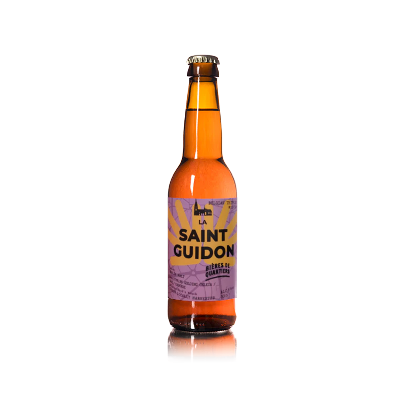 La Saint Guidon 8% - Bières de quartier (24 x 33cl OW)