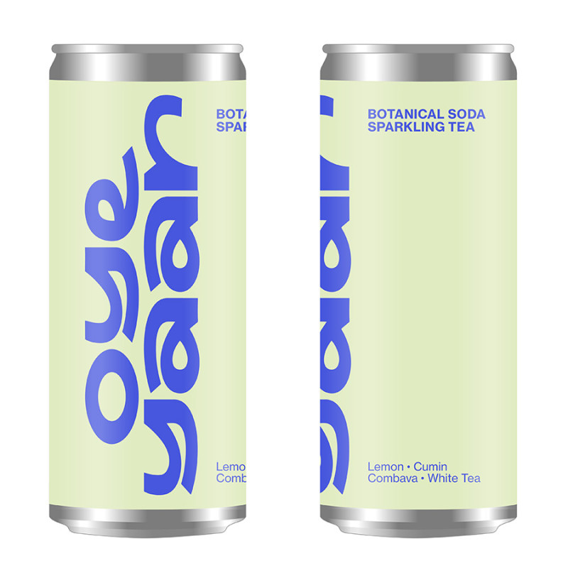 Oye Yaar SODA - Botanical Thé Blanc (24 x 25cl blik)