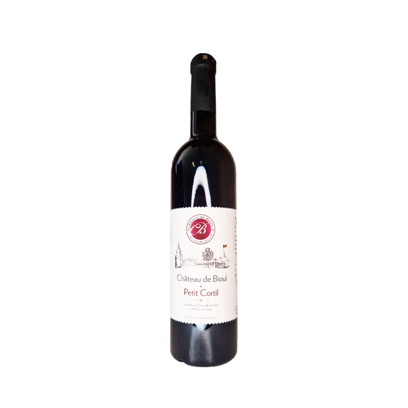 Côtes de Sambre et Meuse, Chateau de Bioul Petit Cortil Rouge bio 75cl
