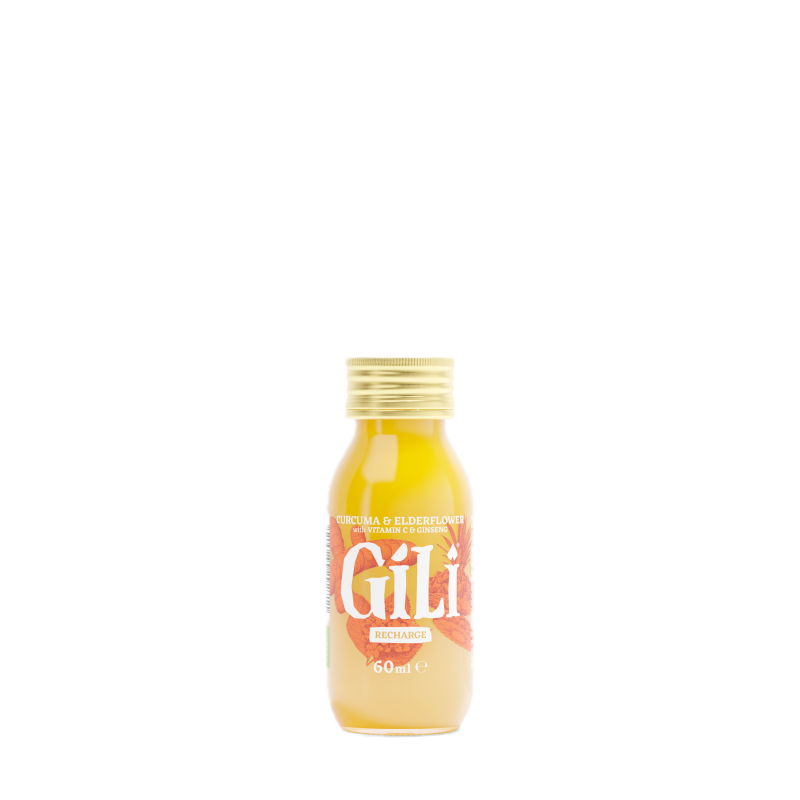 Gili - Recharge Curcuma & Elderflower Bio (24 x 60ml)