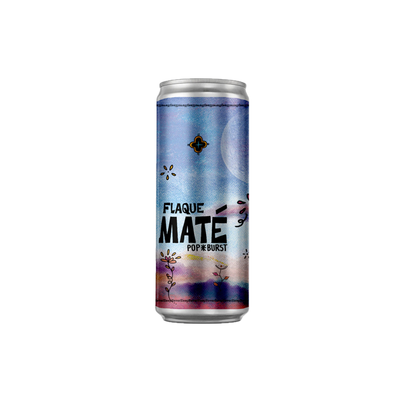 La Maté 0.0% - La Flaque (24 x 33cl canettes)