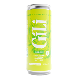 Gili - Energize Matcha & Yuzu bio (12 x 25cl blik)