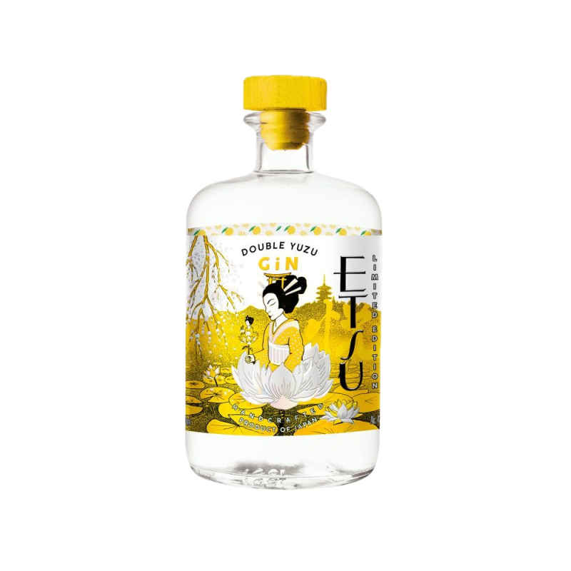 Etsu Double Yuzu Japanese Gin - 43% vol - 70cl