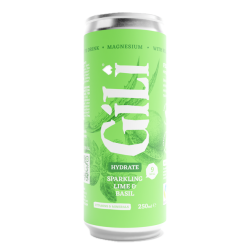 Gili - Hydrate Lime & Basil bio (12 x 25cl blik)