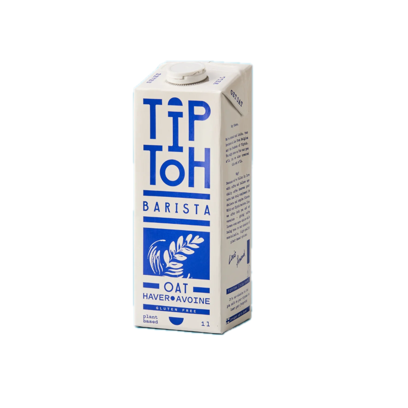Tiptoh - Lait d'Avoine (10 x 1L Tetra)