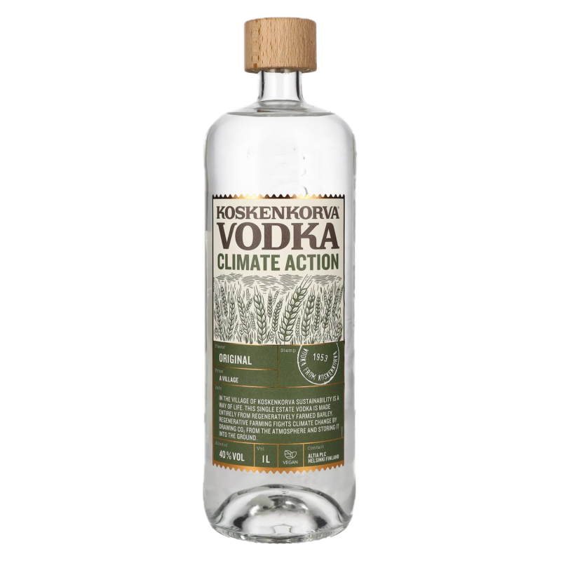 Koskenkorva Vodka Climate Act 40% vol 1L