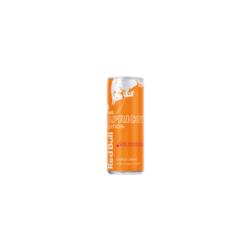 Red Bull Abricot Fraise (24 x 25cl blik)