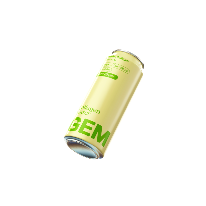 GEM Collagène - Yuzu Ginger (12 x 25cl blik)