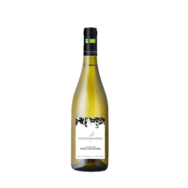 Méditerranée IGP, Maison Alméras Chardonnay blanc bio 75cl