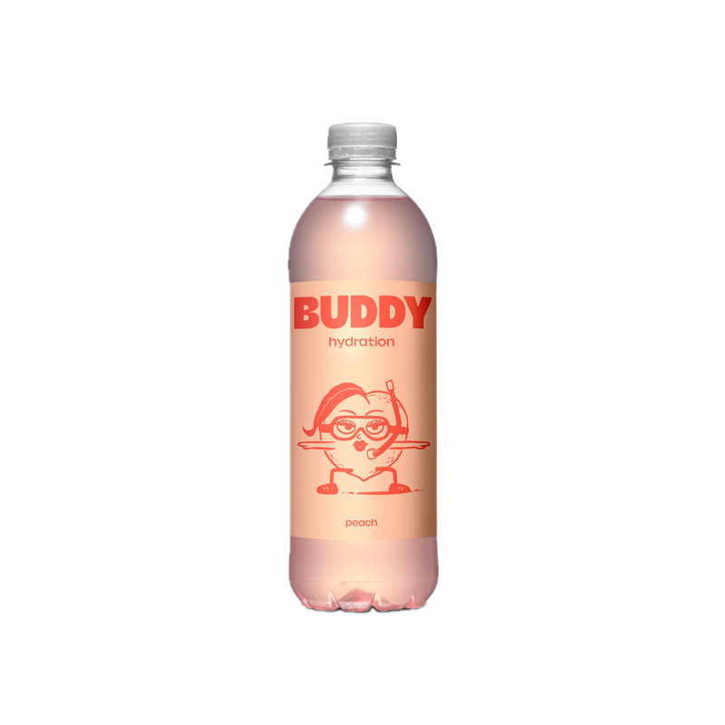 Buddy Hydration Peach (6 x 50cl PET)