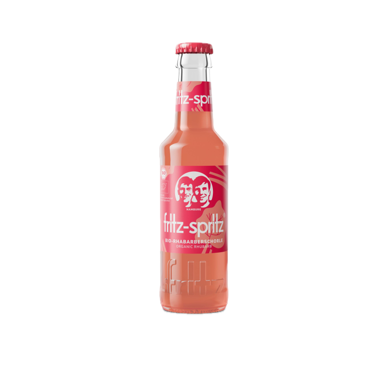 Fritz Spritz Rhubarbe bio (Casier de 24 x 20cl)