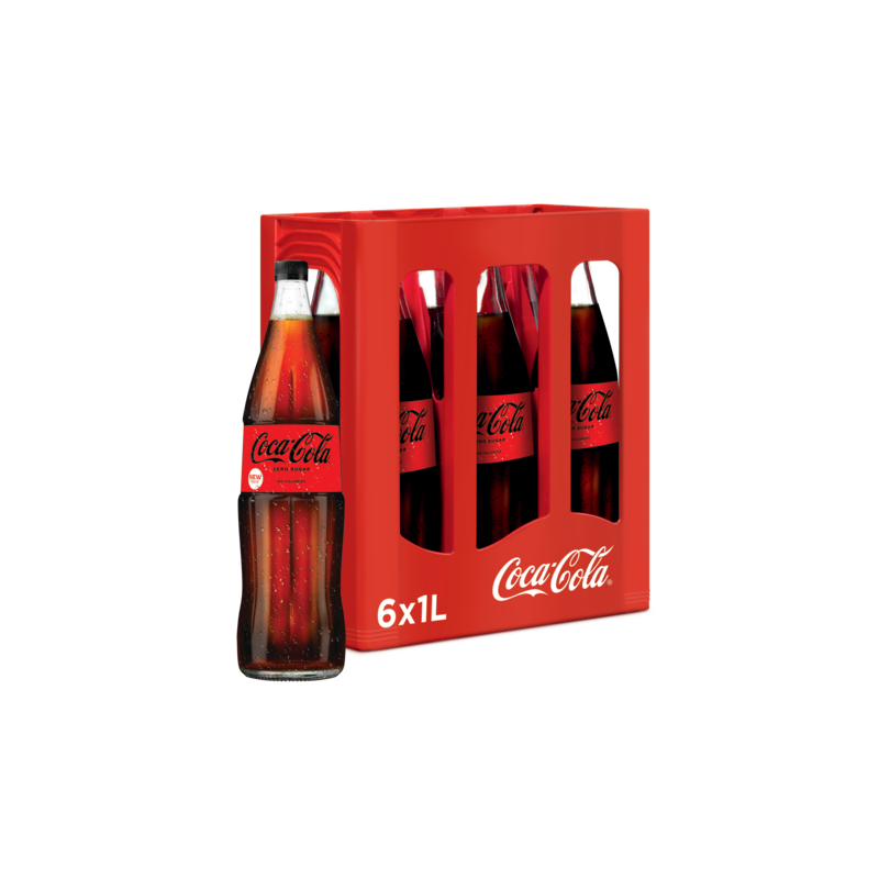 Coca-cola Zéro (Casier de 6 x 1L)