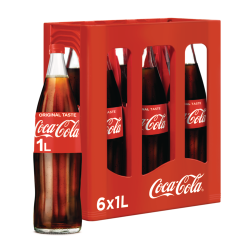 Coca-cola Regular (Casier de 6 x 1L)