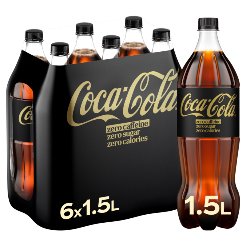 Coca-Cola Zéro Free Caféine (6 x 1,5L PET)