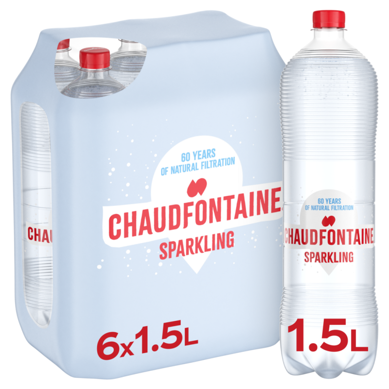 Chaudfontaine Cristal bruisend (6 x 1,5L PET)