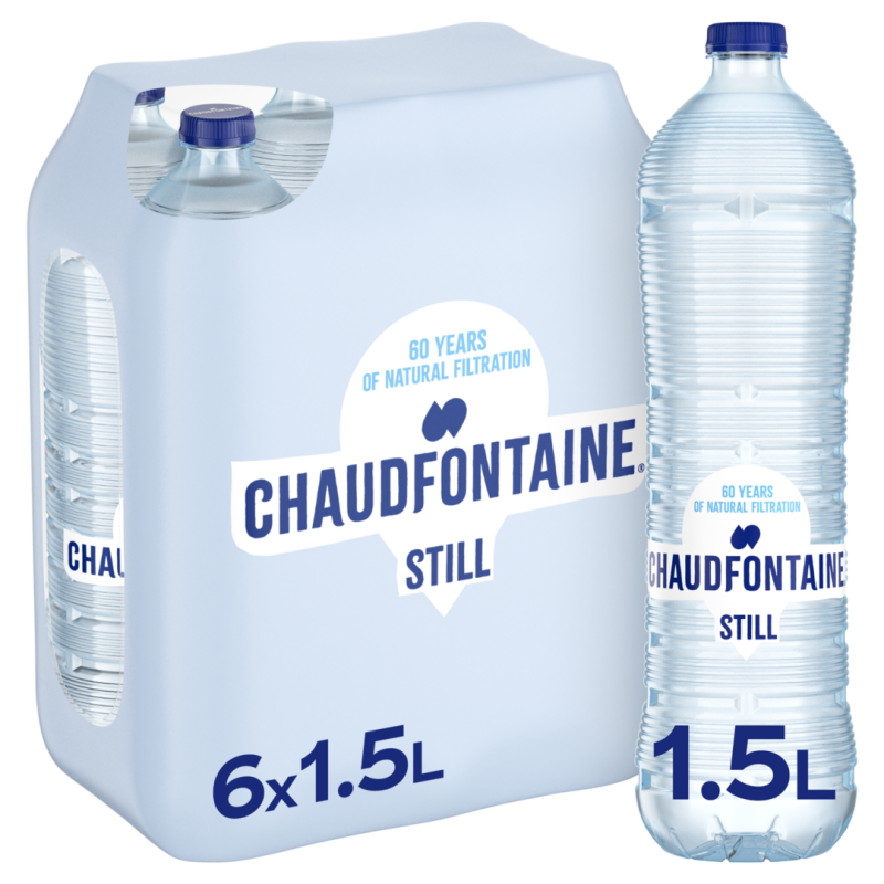Chaudfontaine Thermale Plat (6 x 1,5L PET)
