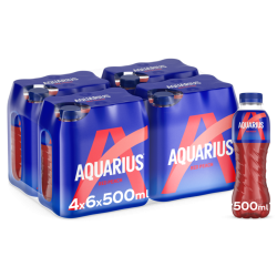 Aquarius Red Peach (24 x 50cl PET)