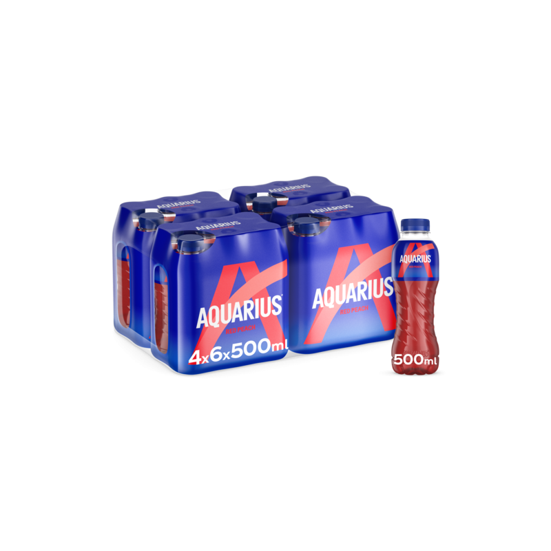 Aquarius Red Peach (24 x 50cl PET)