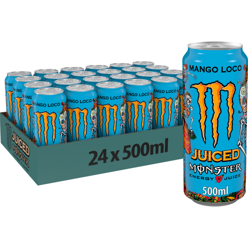 Monster Energy Mango Loco (24 x 50cl canettes)