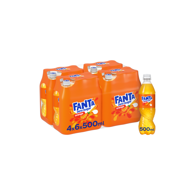 Fanta Zéro Orange (24 x 50cl PET)